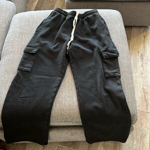 Brandy Melville John Galt cargo sweats- cozy! Wide leg